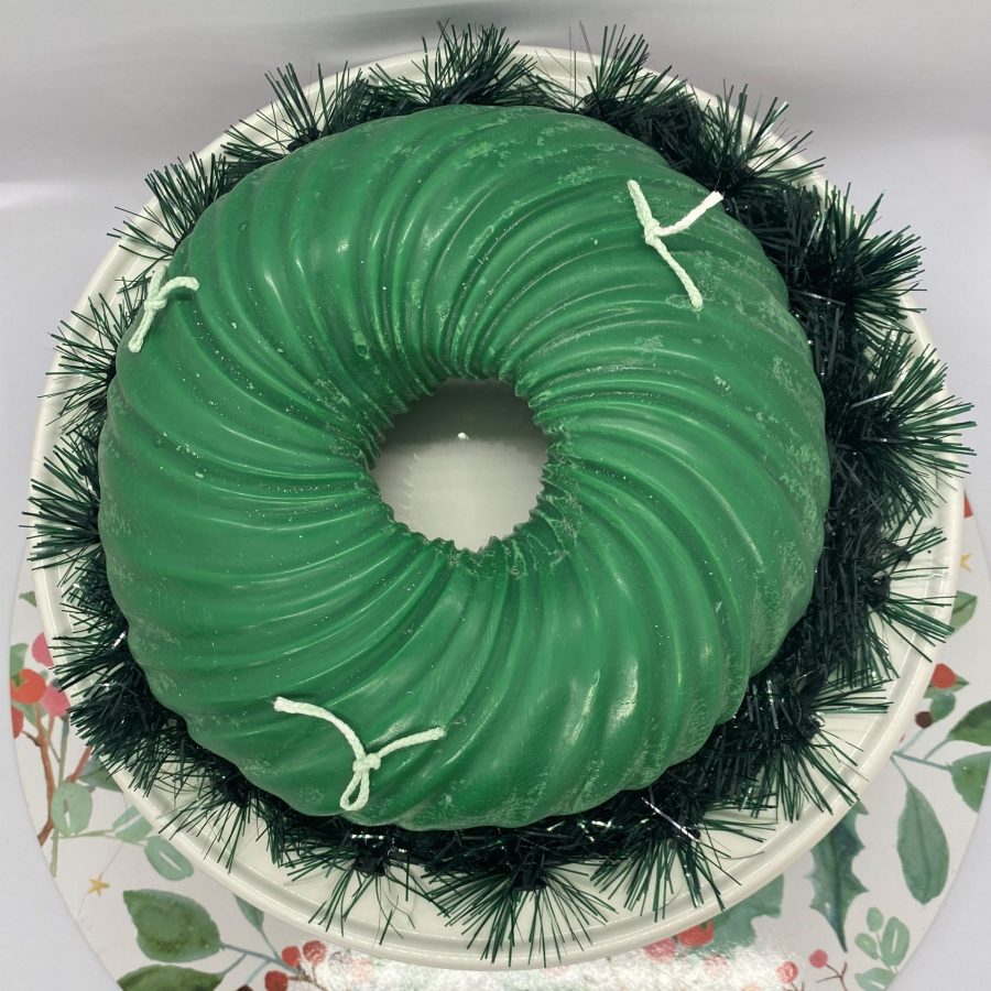 Christmas Wreath Green 22cm