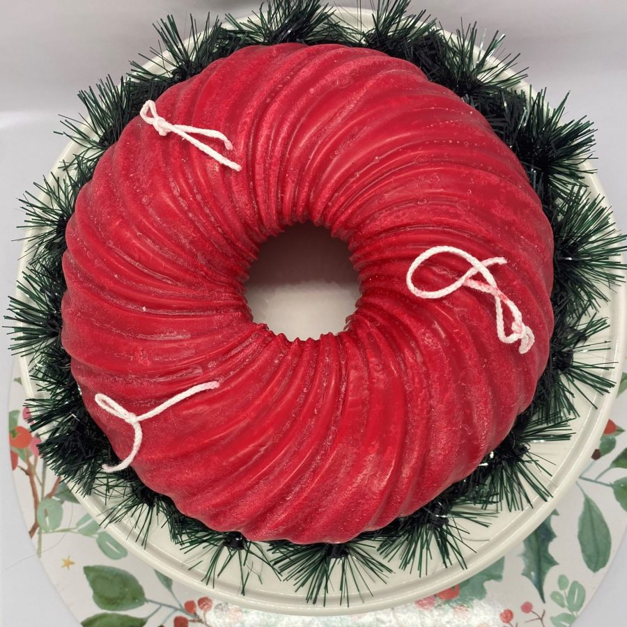 Christmas Wreath Red 22cm